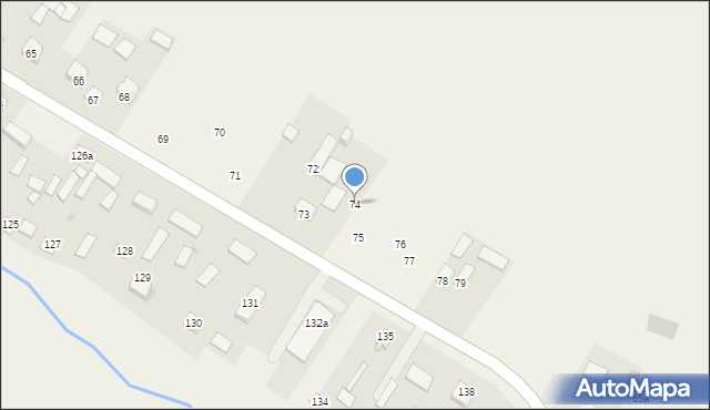 Dzierzkowice-Rynek, Dzierzkowice-Rynek, 74, mapa Dzierzkowice-Rynek