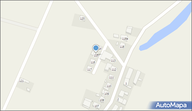 Dzierżysławice, Dzierżysławice, 115, mapa Dzierżysławice