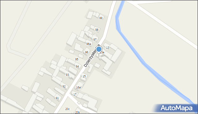 Dzierżysławice, Dzierżysławice, 14, mapa Dzierżysławice