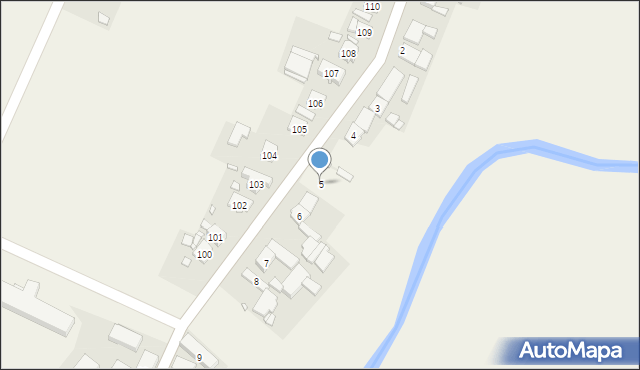Dzierżysławice, Dzierżysławice, 5, mapa Dzierżysławice