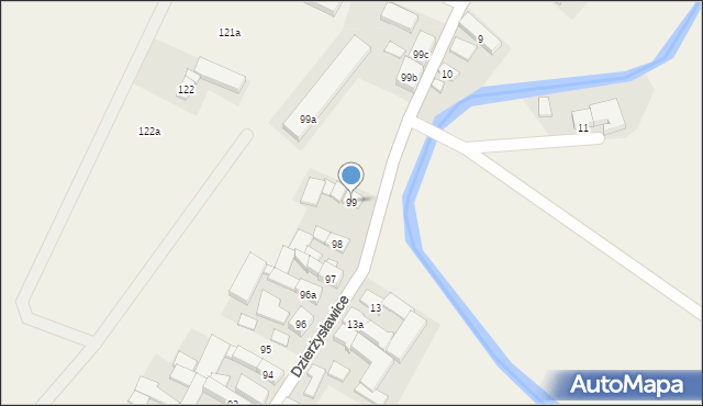 Dzierżysławice, Dzierżysławice, 99, mapa Dzierżysławice