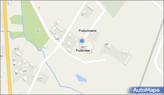 Dzietrzniki, Dzietrzniki, 246, mapa Dzietrzniki