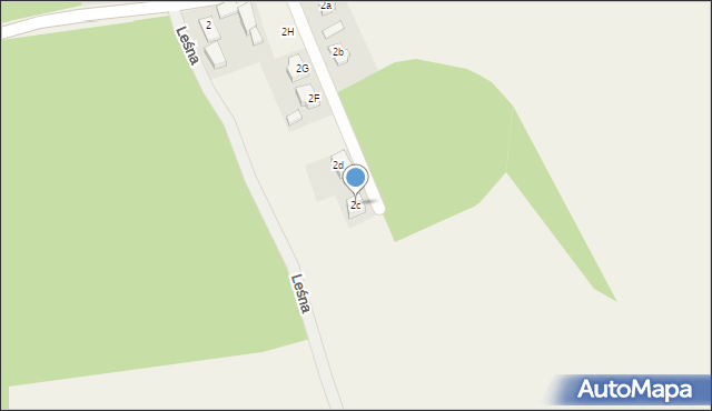 Dzietrzychowice, Dzietrzychowice, 2c, mapa Dzietrzychowice