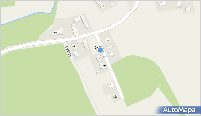 Dzietrzychowice, Dzietrzychowice, 2G, mapa Dzietrzychowice