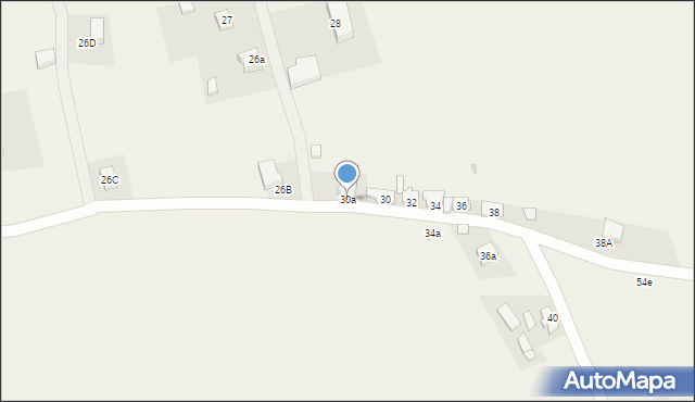 Dzietrzychowice, Dzietrzychowice, 30a, mapa Dzietrzychowice