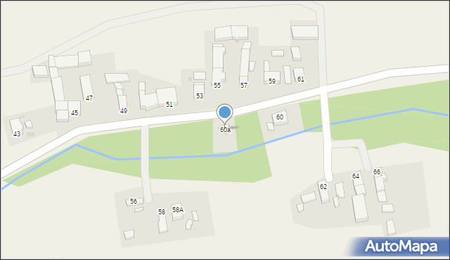 Dzietrzychowice, Dzietrzychowice, 60a, mapa Dzietrzychowice