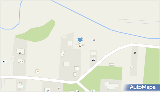 Dzikie-Kolonia, Dzikie-Kolonia, 2D, mapa Dzikie-Kolonia