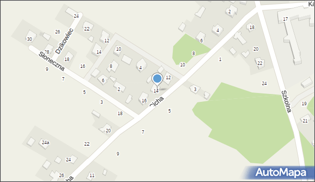 Dzikowiec, Dzikowiec, 253b, mapa Dzikowiec