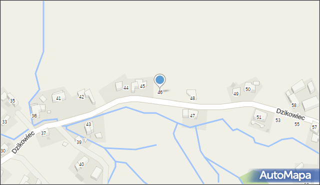 Dzikowiec, Dzikowiec, 46, mapa Dzikowiec