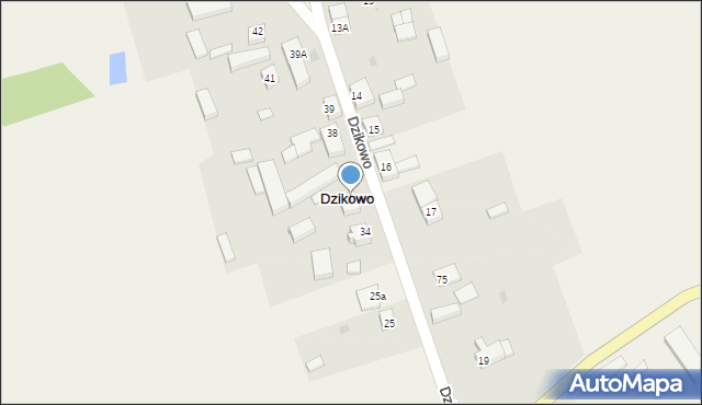 Dzikowo, Dzikowo, 37, mapa Dzikowo