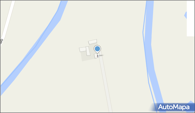 Dzióbin, Dzióbin, 6, mapa Dzióbin