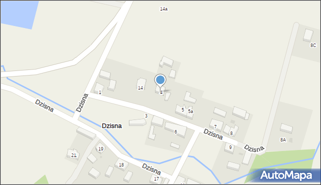 Dzisna, Dzisna, 4, mapa Dzisna