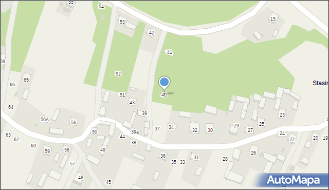 Dziurków, Dziurków, 40, mapa Dziurków