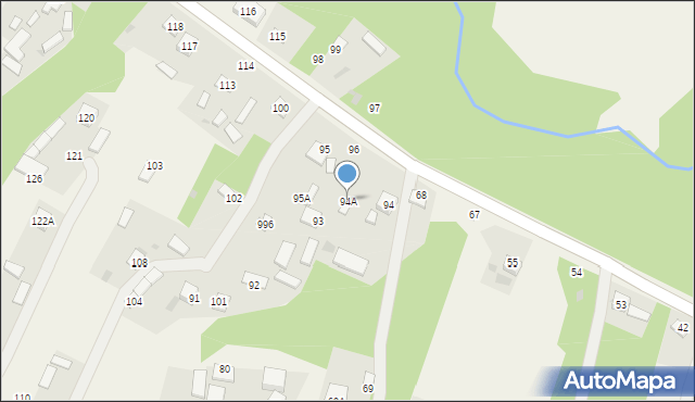 Dziurków, Dziurków, 94A, mapa Dziurków