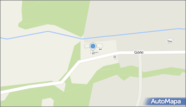 Dziurów, Dziurów, 40, mapa Dziurów