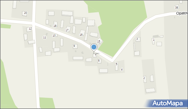 Dziurów, Dziurów, 8, mapa Dziurów