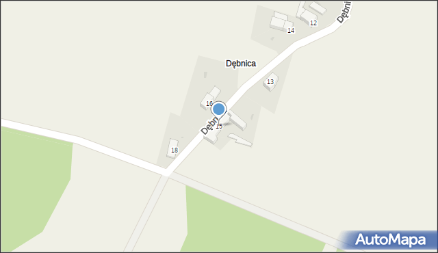 Dziwigórz, Dziwigórz, 15, mapa Dziwigórz