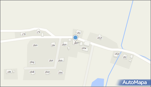 Dziwiszów, Dziwiszów, 183, mapa Dziwiszów