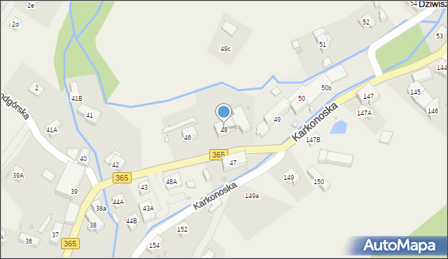 Dziwiszów, Dziwiszów, 48, mapa Dziwiszów