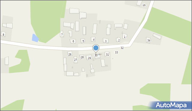 Dźwierznia, Dźwierznia, 30, mapa Dźwierznia