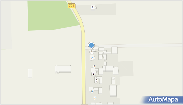 Dzwonowice, Dzwonowice, 1, mapa Dzwonowice