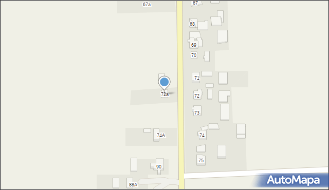 Dzwonowice, Dzwonowice, 72a, mapa Dzwonowice
