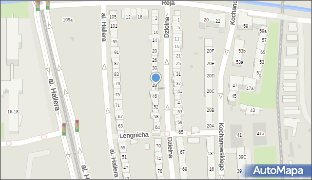 Gdańsk, Dzielna, 42, mapa Gdańska