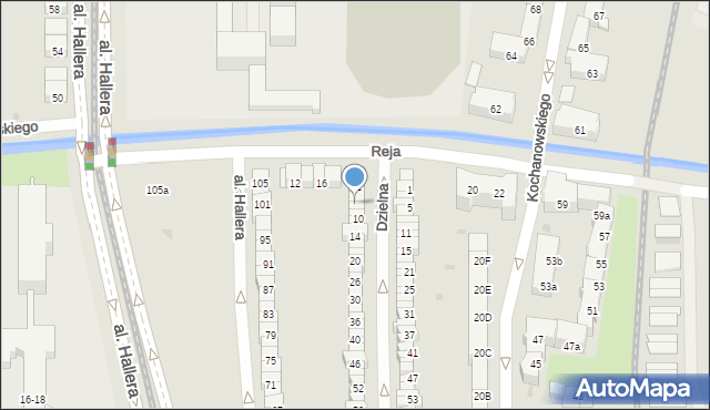 Gdańsk, Dzielna, 6, mapa Gdańska