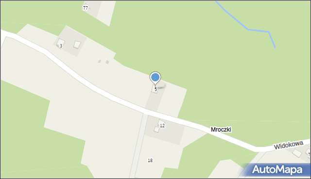 Korczyna, Działy, 5, mapa Korczyna
