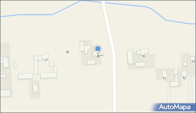 Kujakowice Górne, Dzierżona Jana, ks., 49, mapa Kujakowice Górne