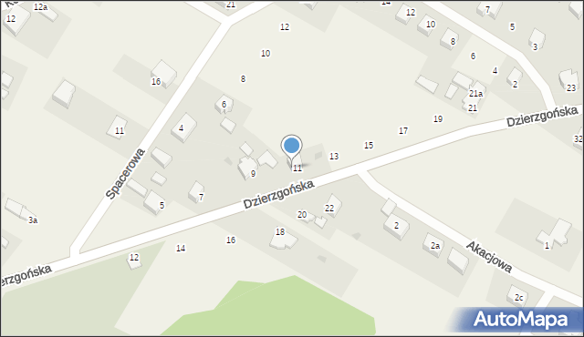 Mikołajki Pomorskie, Dzierzgońska, 11a, mapa Mikołajki Pomorskie