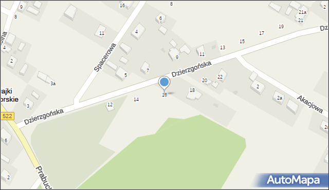 Mikołajki Pomorskie, Dzierzgońska, 16, mapa Mikołajki Pomorskie