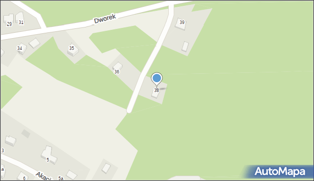 Mikołajki Pomorskie, Dzierzgońska, 38, mapa Mikołajki Pomorskie