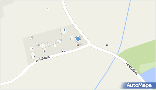Ojrzanów-Towarzystwo, Działkowa, 2b, mapa Ojrzanów-Towarzystwo