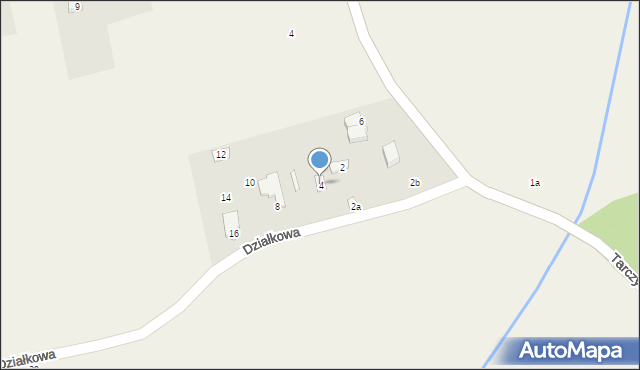 Ojrzanów-Towarzystwo, Działkowa, 4, mapa Ojrzanów-Towarzystwo