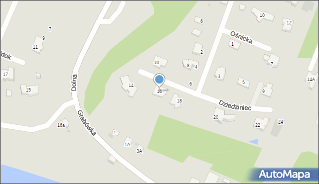 Płock, Dziedziniec, 16, mapa Płock