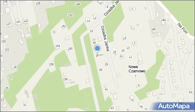 Pomiechówek, Dziadka Janka, 37, mapa Pomiechówek