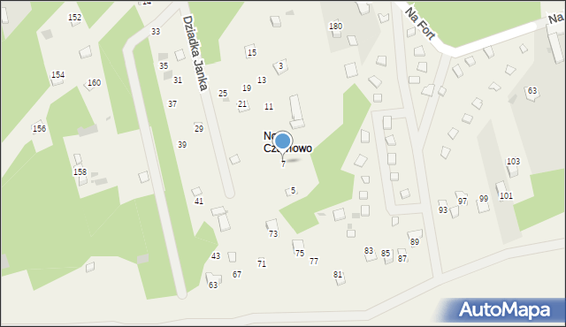 Pomiechówek, Dziadka Janka, 7, mapa Pomiechówek