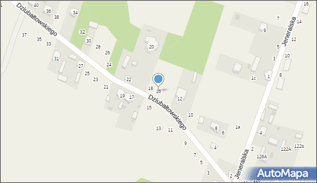 Smardzewice, Dziubałtowskiego Seweryna, prof., 16, mapa Smardzewice