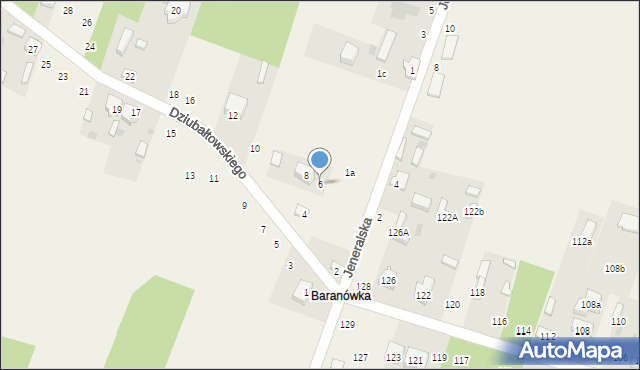 Smardzewice, Dziubałtowskiego Seweryna, prof., 6, mapa Smardzewice