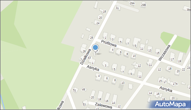 Sochaczew, Działkowa, 41, mapa Sochaczew