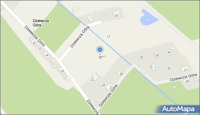Solarnia, Dziewcza Góra, 19, mapa Solarnia