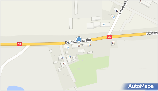Strzelin, Dzierżoniowska, 23, mapa Strzelin