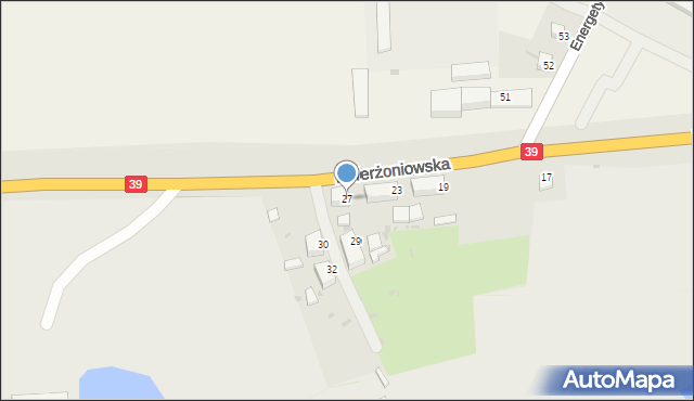 Strzelin, Dzierżoniowska, 27, mapa Strzelin