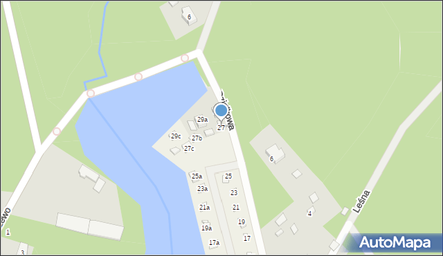 Szczawin, Działkowa, 27, mapa Szczawin