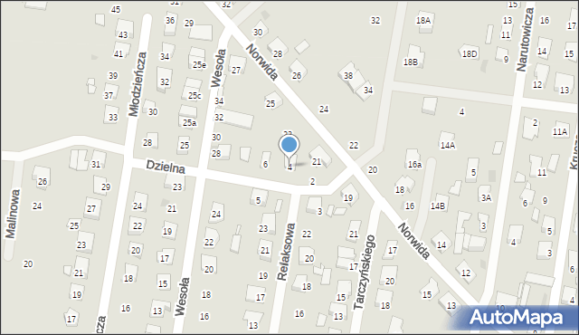 Tłuszcz, Dzielna, 4, mapa Tłuszcz