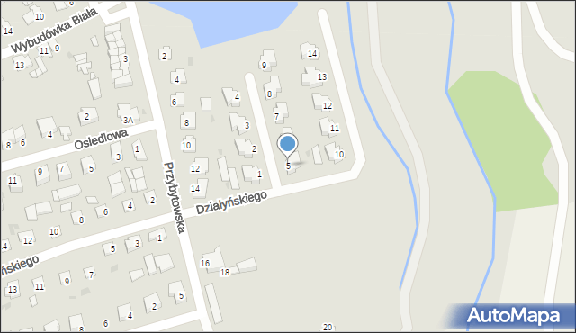 Tolkmicko, Działyńskiego Jana Ignacego, 5, mapa Tolkmicko