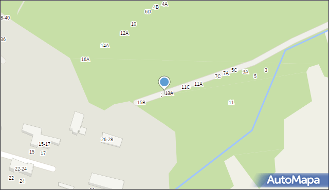 Tomaszów Mazowiecki, Działkowa, 13B, mapa Tomaszów Mazowiecki