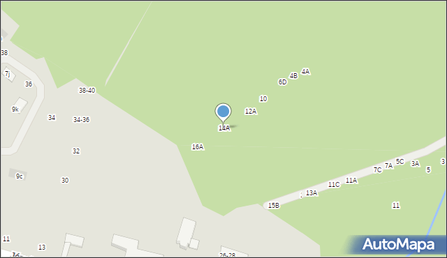 Tomaszów Mazowiecki, Działkowa, 14A, mapa Tomaszów Mazowiecki