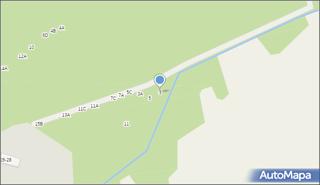 Tomaszów Mazowiecki, Działkowa, 3, mapa Tomaszów Mazowiecki